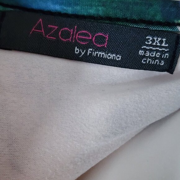 Azalea by Firmiana Top Womens Plus Size 3XL Pink Floral Forest Feminine Pretty - Picture 5 of 7